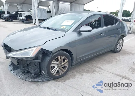 2019 Hyundai Elantra Sel z USA, uszkodzony, nr VIN KMHD84LF4KU743219